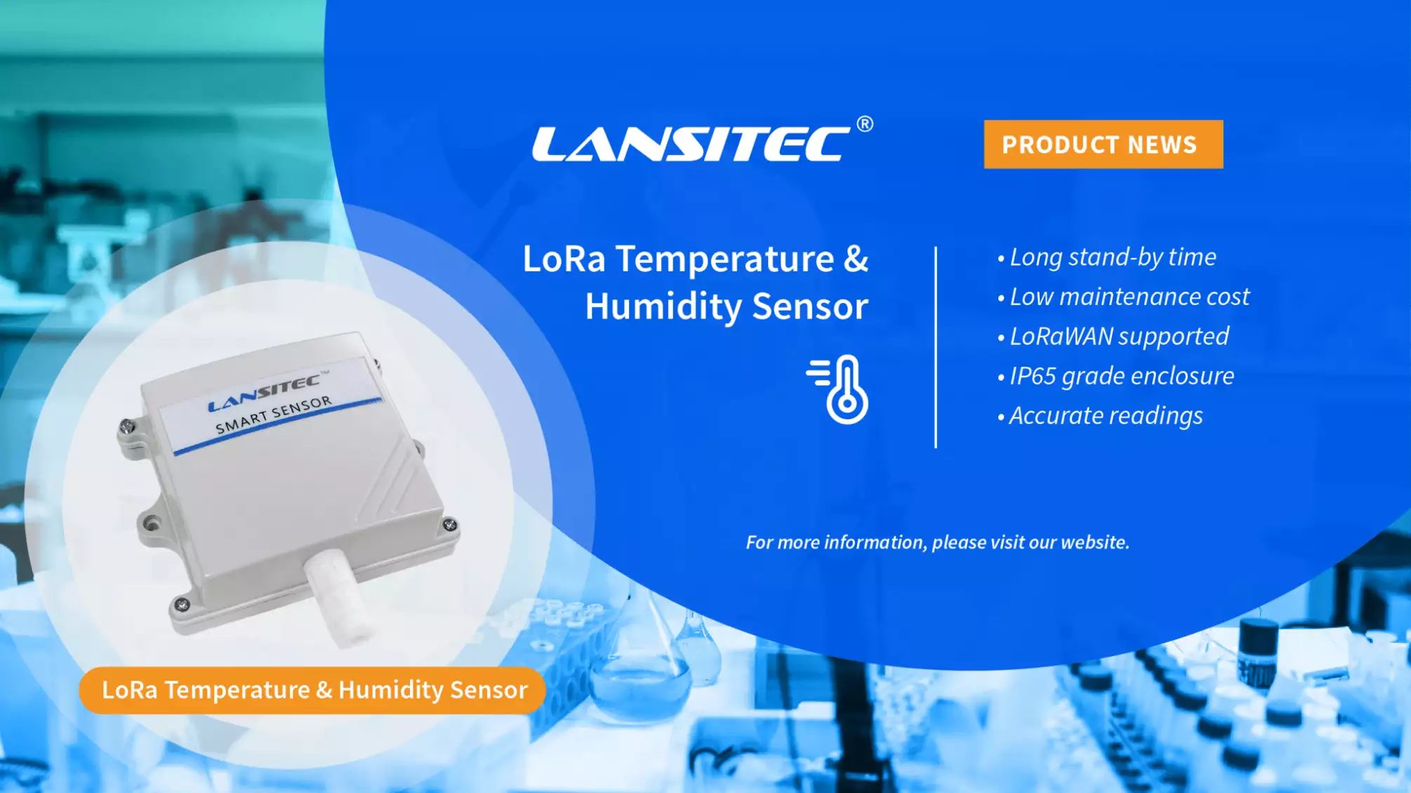 Wireless Humidity and Temperature Monitoring Sensors for LoRaWAN