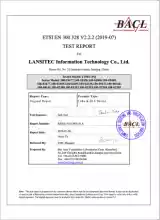 Lansitec Certificates